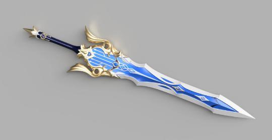 Song of Broken Pines Claymore from Genshin Impact