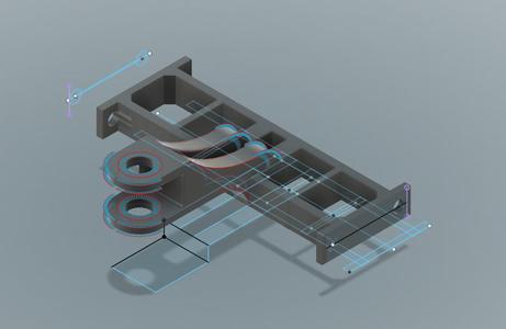 Trailer hitch children's quad