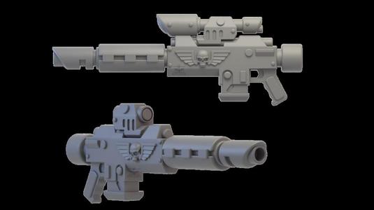 Searing Blast Lasergun
