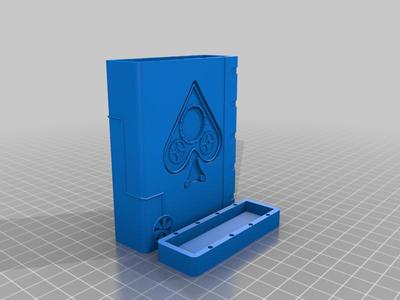 Steampunk inspired Card Box