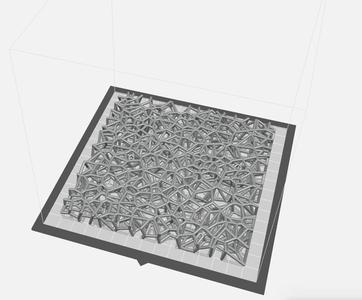 Lattice (130 mm x 130 mm x 20 mm)