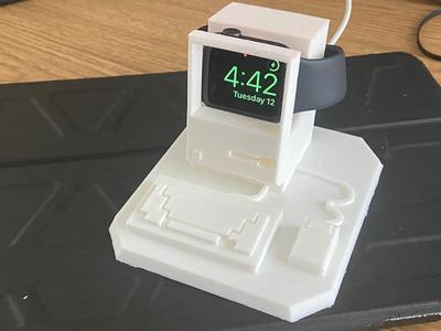 Apple Watch Charging Stand w/Keyboard and Mouse