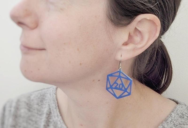 d20 Earrings 