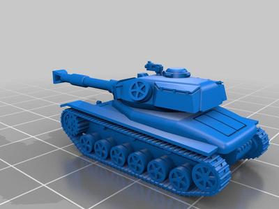 Smiter tank STRV74 pattern