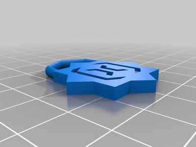 Artillery BL Touch 3mm calibration block / keychain