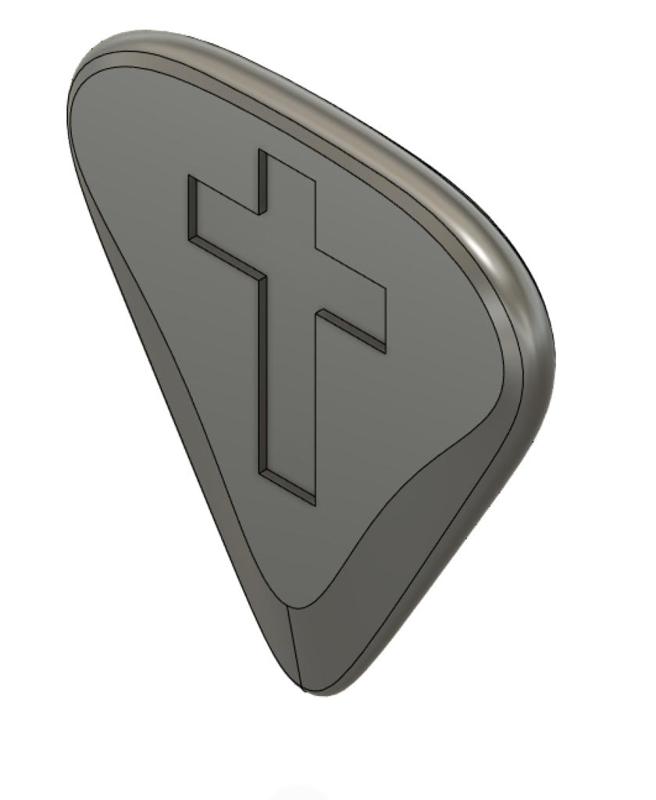 Cross Plectrum