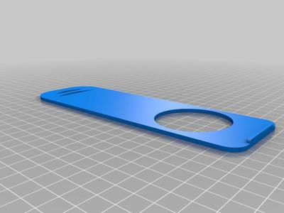 Absperr-Schieber für 50mm Luftschlauch mit TPU Dichtung, Blast Gate
