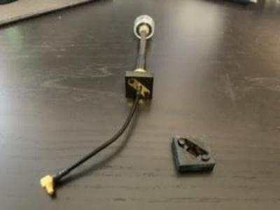 FPV cable mount for the SMA with plate holes