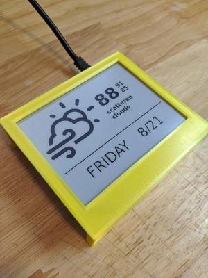 WaveShare ePaper 4.2 inch Raspberry PI B+ Case