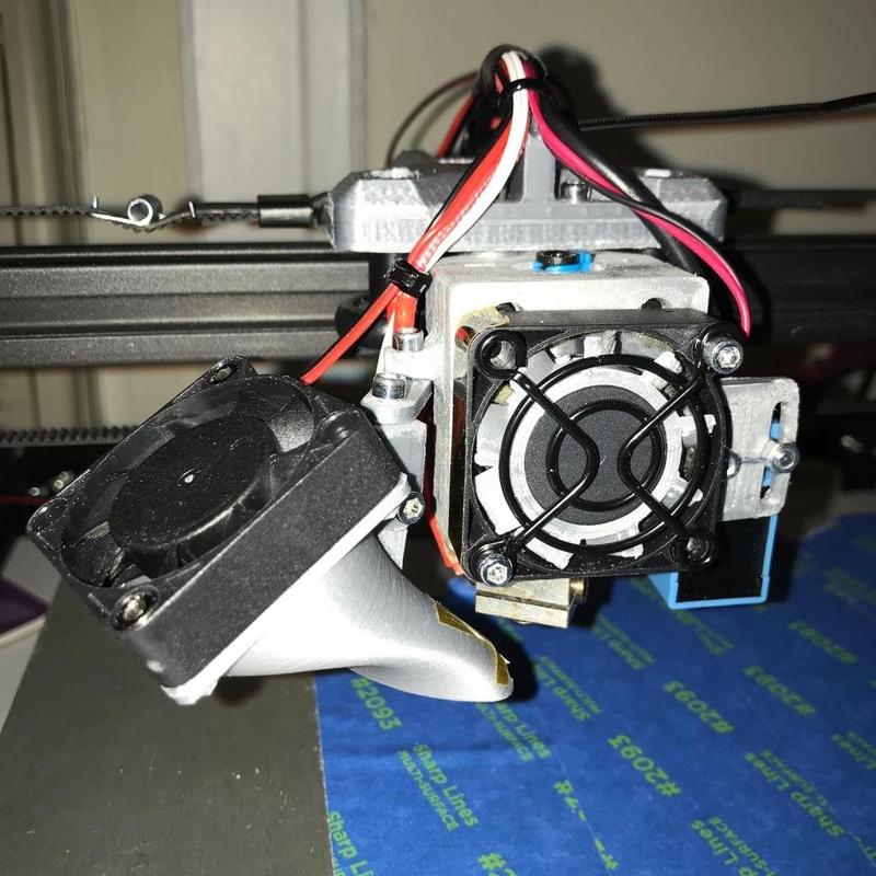 FLsun i3 x-carriage remix 2020 (original by lembasbrot)