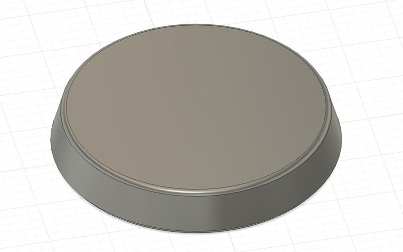 25 mm Circular Base