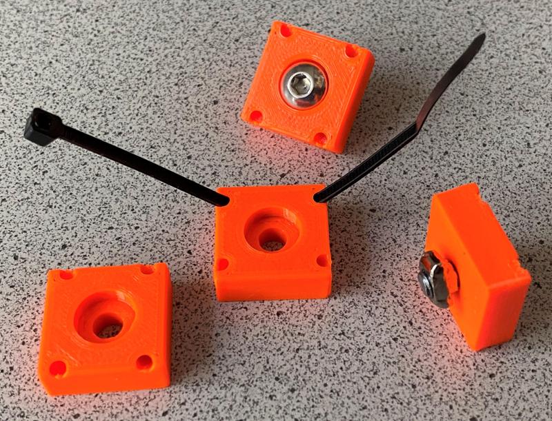 Cable Tie Holders for 2020 Profile