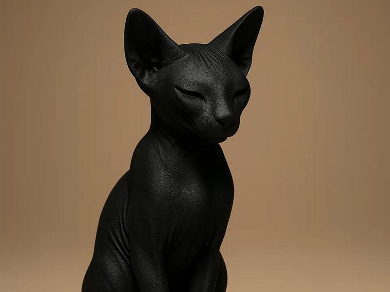 Sphynx Cat Decor