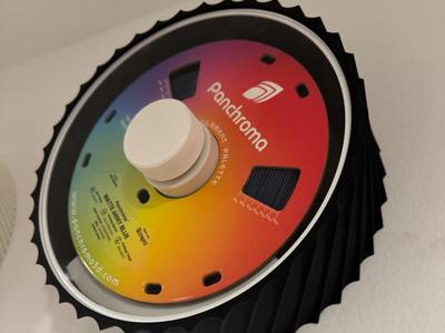 Slightly more aesthetic wall mount filament box.