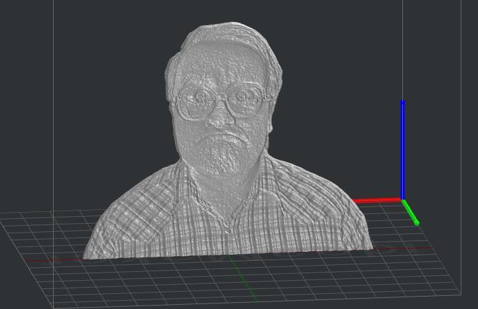 Greasy Bubbles 2D 3D Art - Free standing