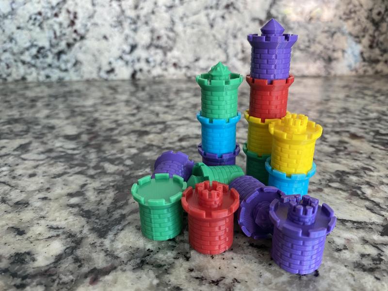 Stacking Castle Score Markers