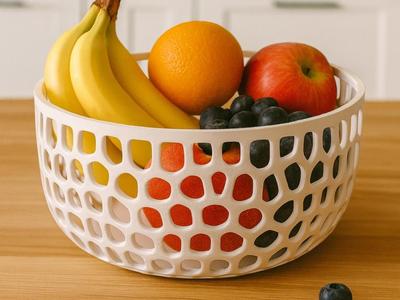 Modern Fruit Basket – 3D Print Design