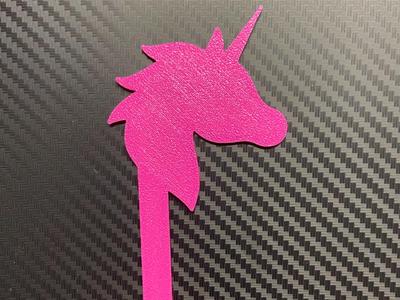 unicorn cake topper 