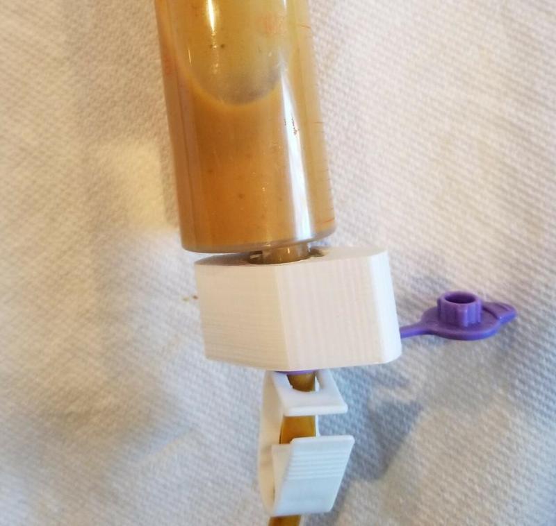 Feeding Extension Tube End Handle/Grip