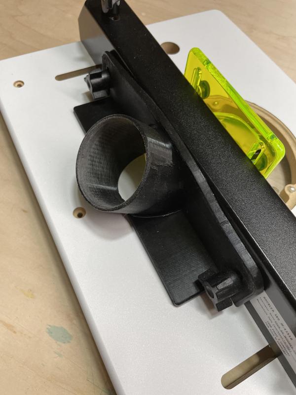 Rockler Trim Router Table Vacuum Attachment