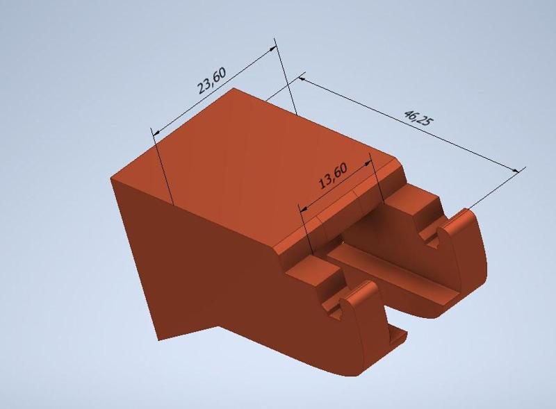 Raise3D Pro3 Hotend Halter