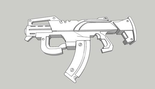 Pan-O SMG for Infinity: The Game