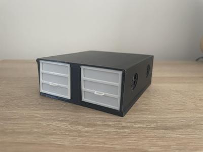 Two Car Garage for hotwheels - compatible with lego