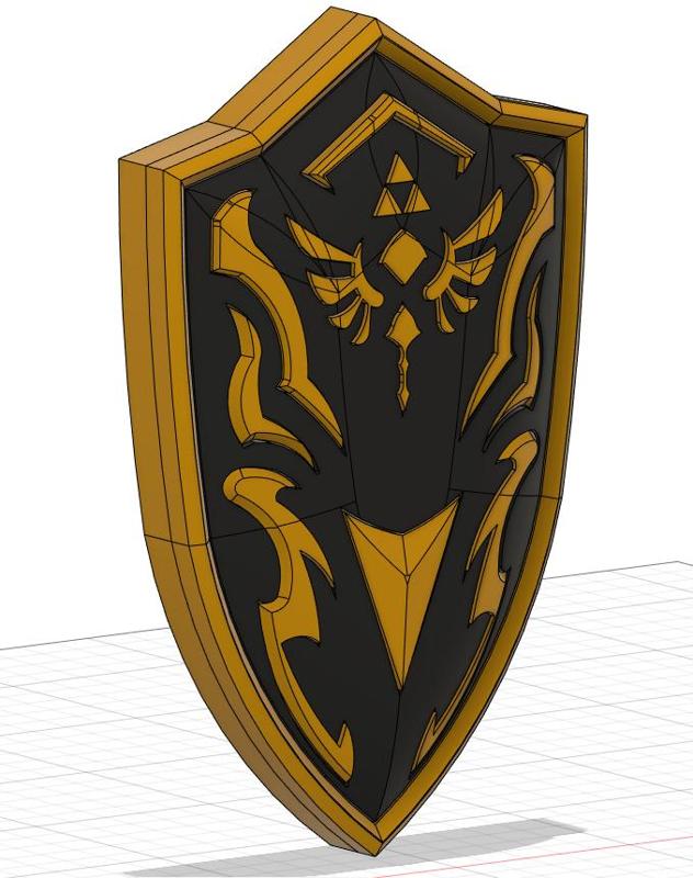 Royal Shield - Switch cartridge case The legend of zelda