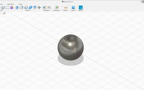 Lesto Scintilla poignée boule 15mm