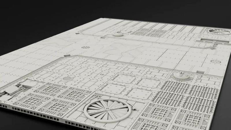 Scifi Grimdark Death Zones Modular Tiles 28mm