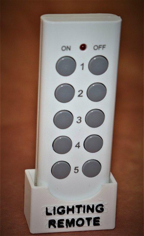 Lighting Remote Holder