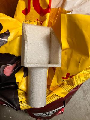 Pet food scoopel
