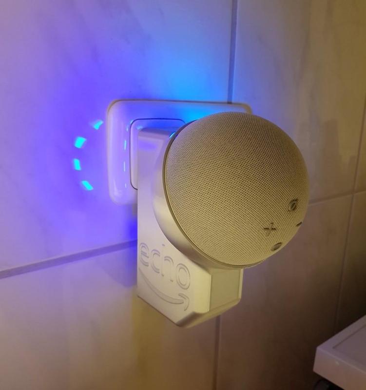amazon echo dot 4 (may be 5) socket mount