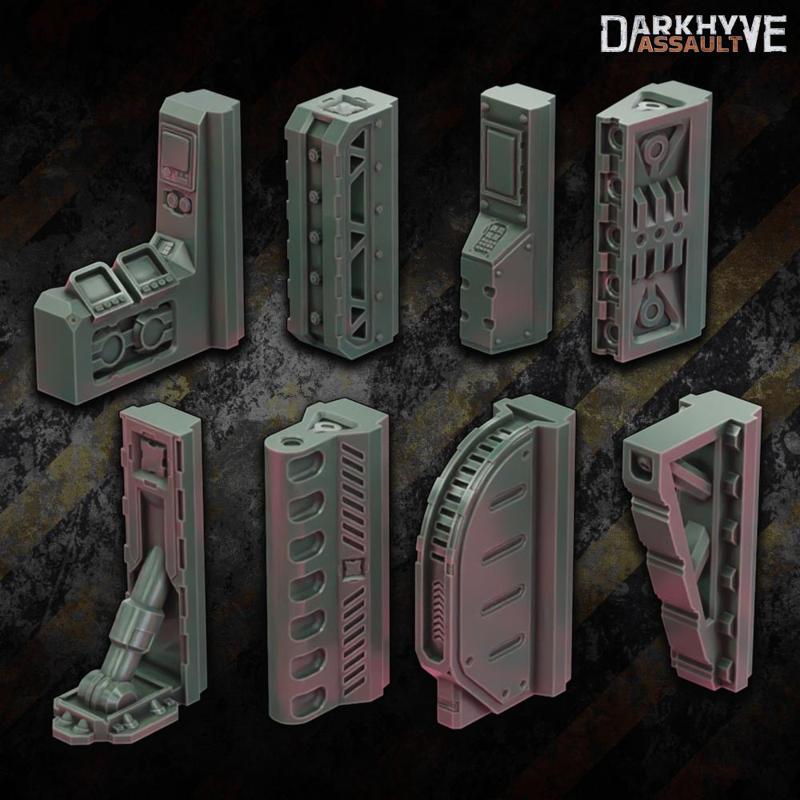 DarkHyve Assault – Junction Inserts: Pack One