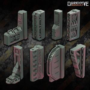 DarkHyve Assault – Junction Inserts: Pack One