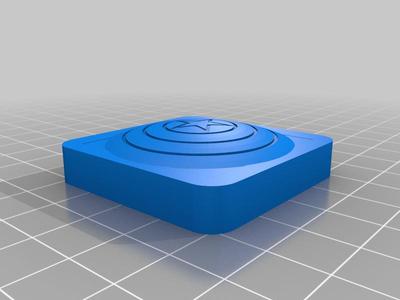 Ender 3 QR Code Captain America Shield Cover