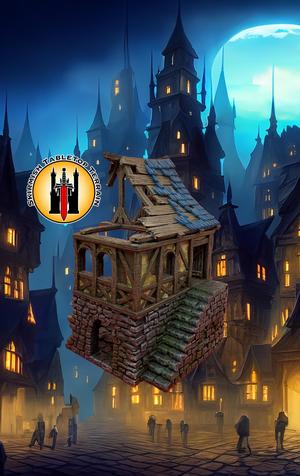 Ruined Tudor Style House 2