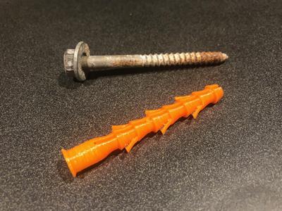 Wall Anchor for 8mm screws
