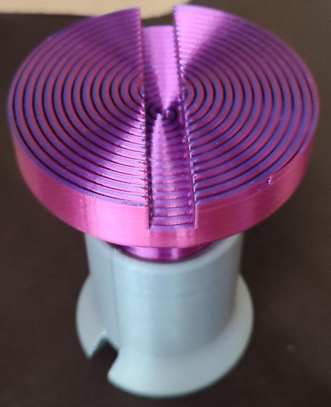 Long hypnotic screw and base hairpiece