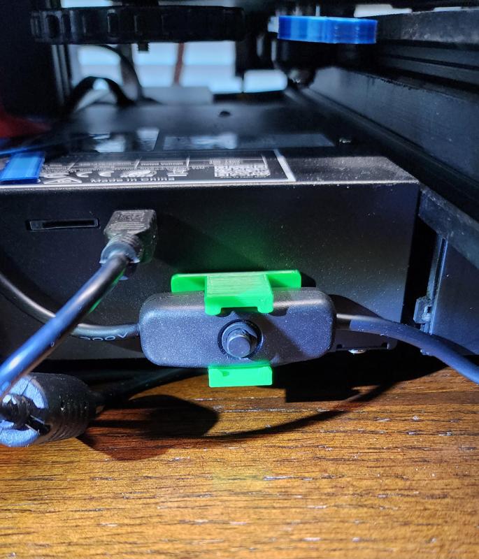 USB Power Switch Holder