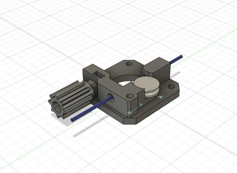 Ender3 Screw lock Exrtuder