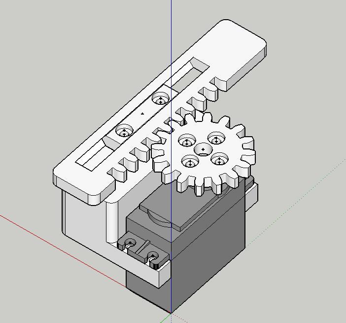 servo Slider Demo (MG995)