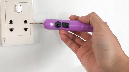 Electric detector pen