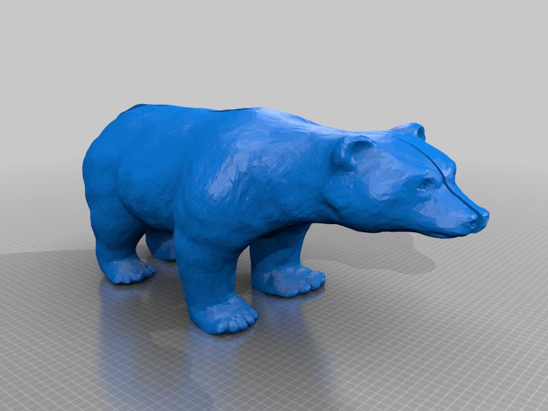 2 pieces or a bear to build in electronic