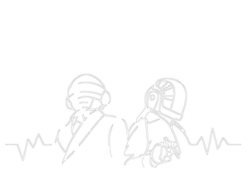 Daft Punk Vector Art