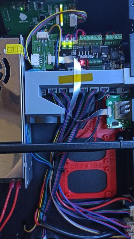 anycubic i3 mega s fan stock drivers duct