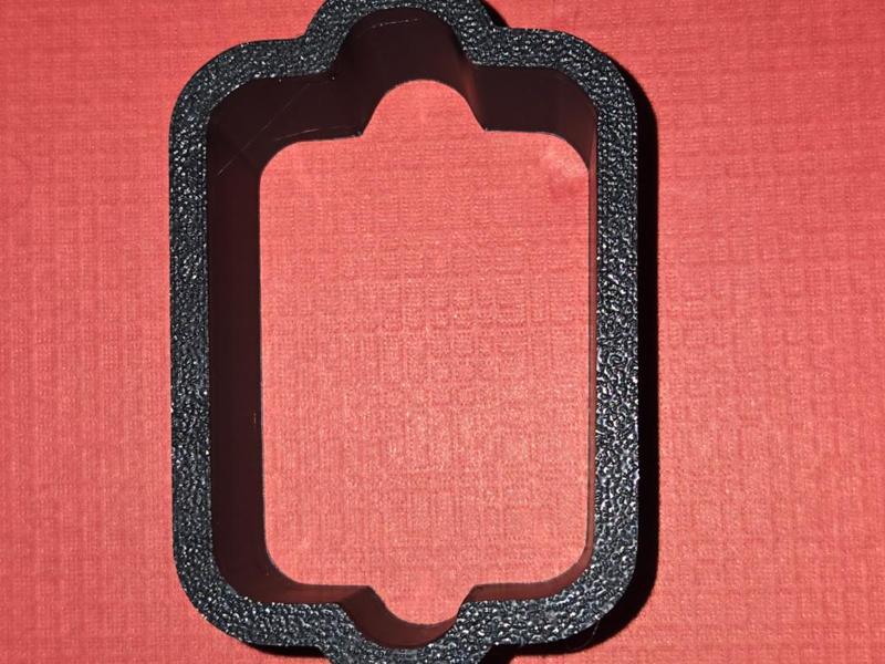 Baking tray cookie cutter