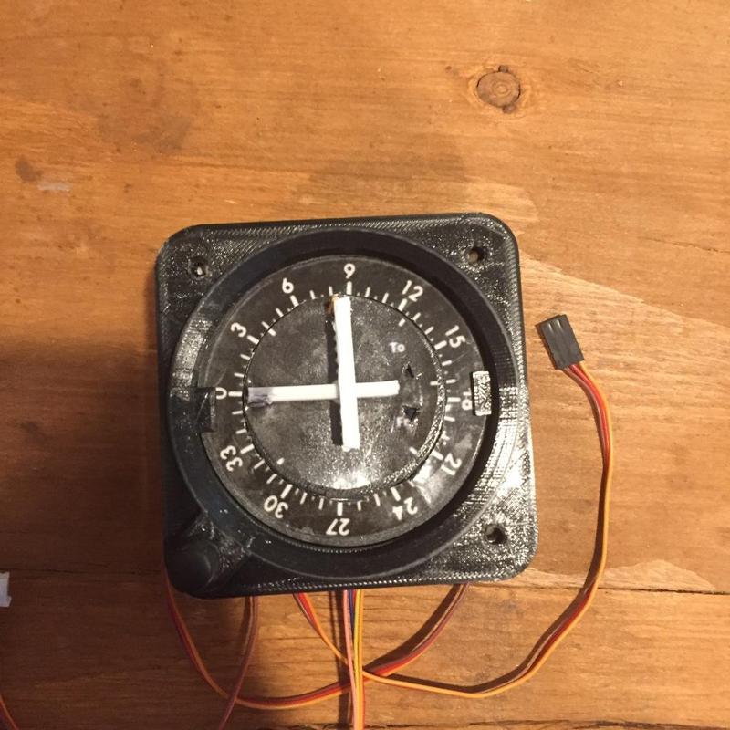 Flight Simulator Course Deviation Indicator