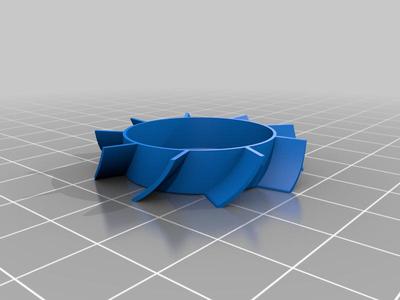 Cooling fan replacement blades (Optimized) +40mm Fan Grill