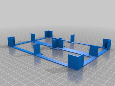 Cartographers board game box insert remix